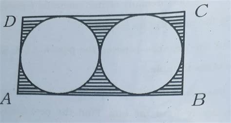 In the figure two congruent circles touch each other externally and ...
