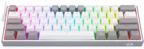 Amazon.in: Buy REDRAGON K617 Fizz RGB 60% Gaming Mechanical Keyboard ...