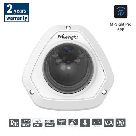 Milesight [MS-C2973] two-way Mini Dome Camera – Telephonykart