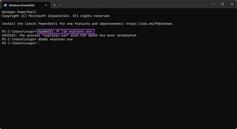 Image result for Explorer Restart Command