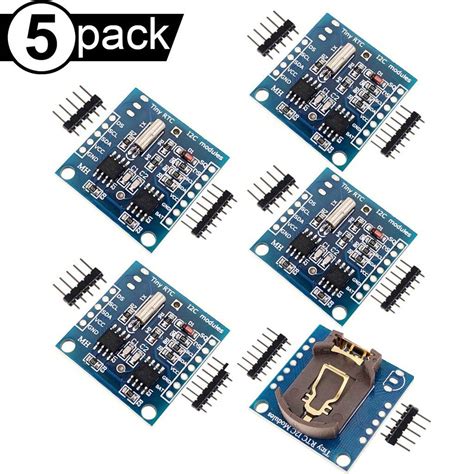 Current Sensor Arduino 2PCS DS1307 RTC Module With AT24C32 - I2C Real ...