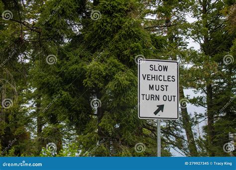 Slow cars turn out stock image. Image of line, careful - 279927345