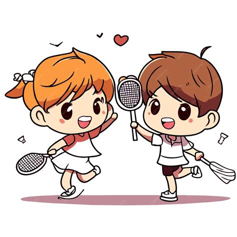 Badminton Cartoon 的图像结果