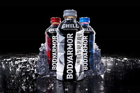 Limited Bodyarmor Chill Series of Frozen Cherry, Berry and Orange