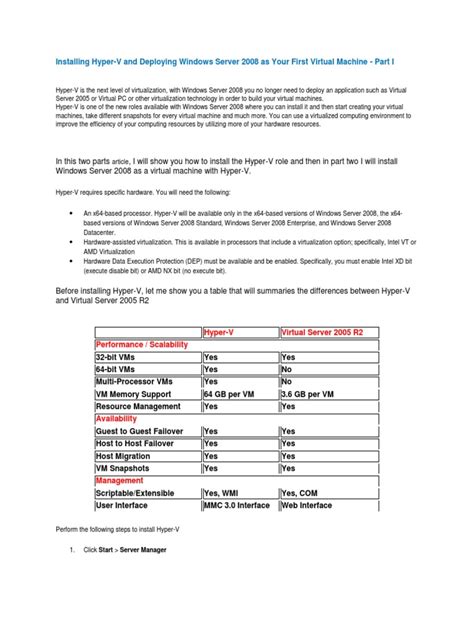Hyper-V Tutorial PDF 的图像结果