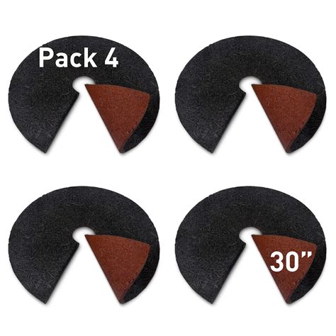 Buy Tree Ring Rubber Mulch Double Sided Natural Look Two Colors in One ...