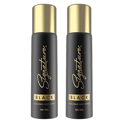 Buy Signature Black Deodorant Body Spray - 140 ml| For Women| Elegant ...