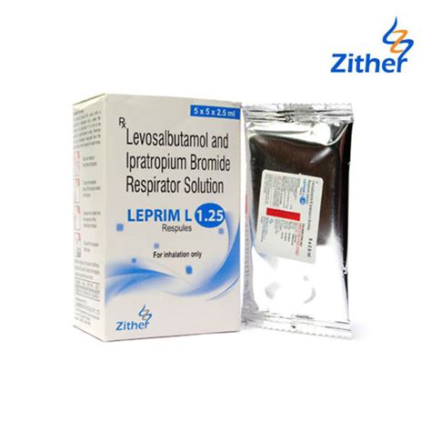 LEPRIM-L 1.25 RESPULES Zither Pharmaceutical Pvt. Ltd