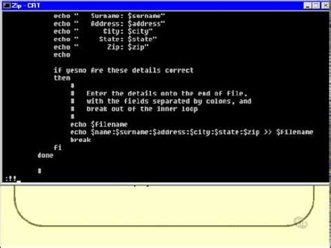 Image result for Shell Scripting YouTube Thumline
