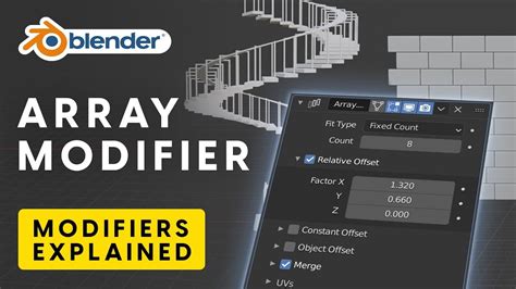 Array Modifier in Blender 的图像结果