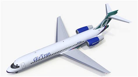 3D Boeing 717 AirTran Airways | 3D Molier International