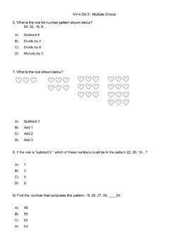 Image result for Patterns in Math 4th Grade Example Finding the 25 Number