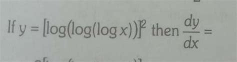 find dy/ dx chapter differetiation - Brainly.in