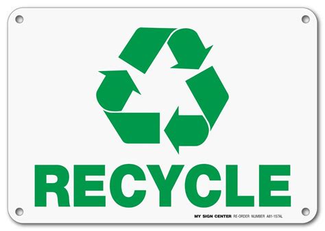 Image result for Printable Recycle Sign Recycling