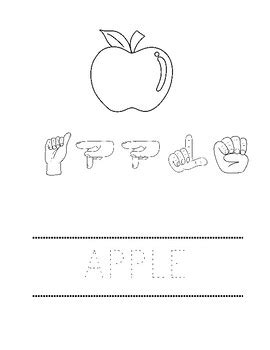 Image result for ASL Alphabet Tracing Worksheets