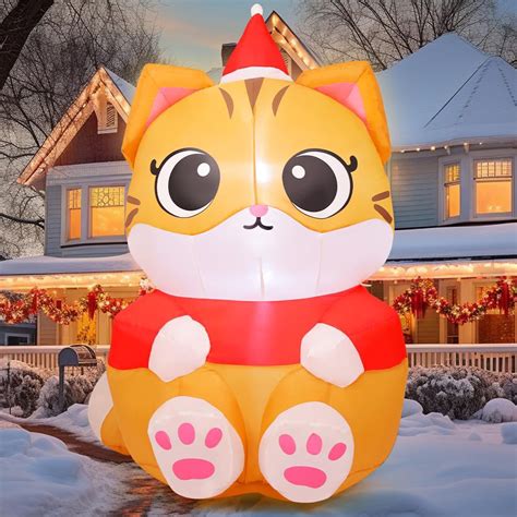 Image result for Christmas Cat Inflatable
