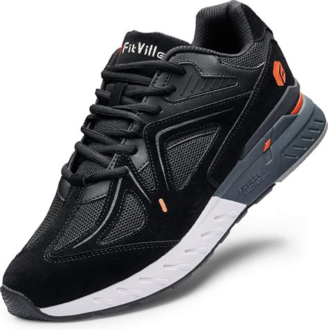 FitVille Extra Wide Walking Shoes - Wide Width Sneakers for Men with ...