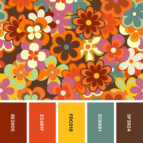 31 Retro Color Palettes for Throwback Designs | Color Meanings