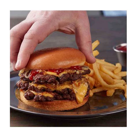 Buy Holten's Chop House Smashed Burgers, 4 oz Beef Patties, 24 oz, 6 ct ...