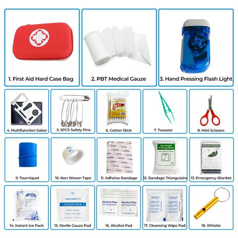 Image result for First Aid Kit Items