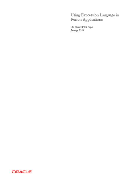 Expression Language in UI Personalization - EM WP - - Studocu