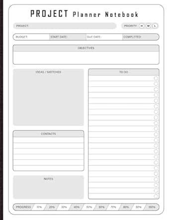 Image result for Best Project Planner Notebook