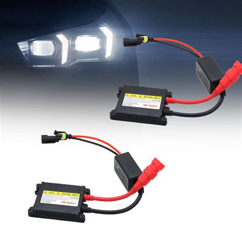 2PCS HID Ballast, Car Xenon HID Ballast, DC 12V 35W Universal Xenon ...
