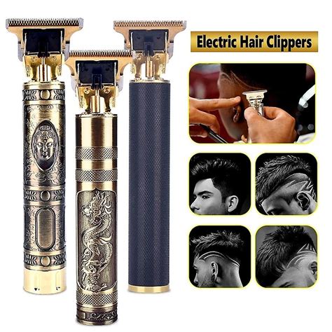 Vintage T9 Electric Hair Clipper Cordless Cutting Machine Professional ...