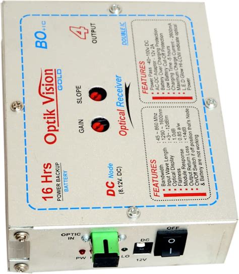 optik vision gold 16 Hour Battery Backup Solar Reverse Power Node with ...