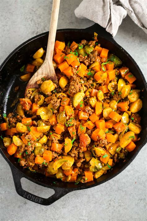 Ground Beef Butternut Squash Meal Prep Bowls - Primavera Kitchen