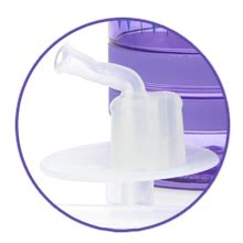 Buy Nuby Flip It Active Sipper W/Thin Straw 360ml (Grey) Online at Low ...