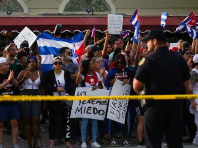 Cuba Protest: Cubans in Miami talk of boating to island to back ...