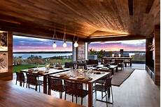 Indoor Outdoor Living Room by This Indoor Outdoor Living Room Is Designed For Sunsets Indoor Outdoor Living Room