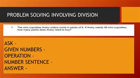 Solving Division Problems 的图像结果