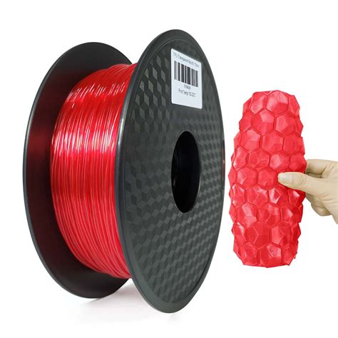 1 x TPU 3D Filament 1.75mm Transparent - 1KG - InkStation