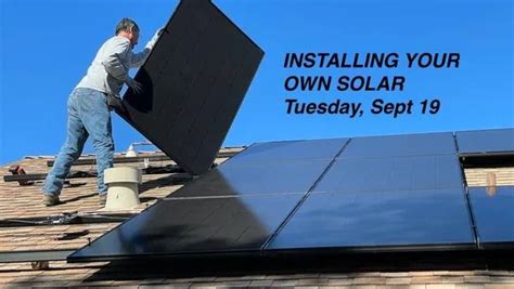"Installing Your Own Solar PV" with Joe Burdick, Jefferson Unitarian ...