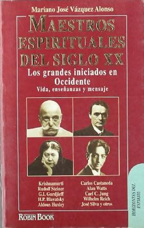Amazon.in: Buy Maestros Espirituales del Siglo XX Book Online at Low ...