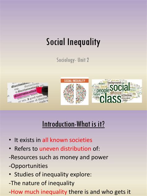 Image result for Social Inequality Explained