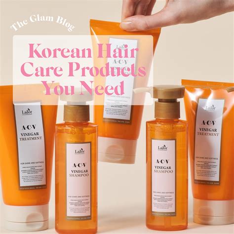Korean Hair Care Products