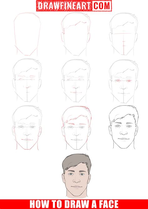 How To Draw A Person Step By Step - Infoupdate.org