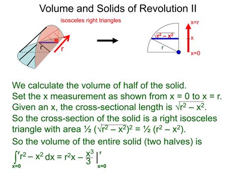Volume Of Solid Of Revolution Calculator