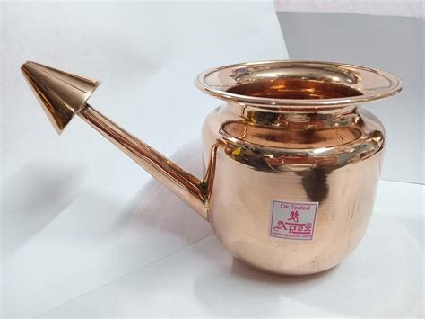 Buy Apex Digital Jal Neti Lota/Pot 500 Ml Copper Online at Low Prices ...