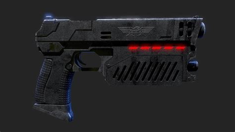 3D Lawgiver Judges Dredd - TurboSquid 1603817