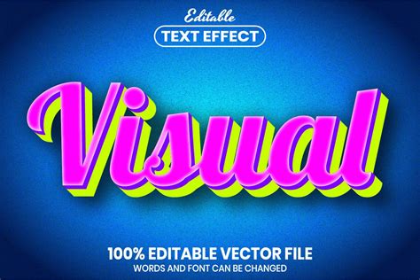 Image result for Visual Effects Text
