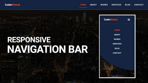 Image result for Navigation Bar in HTML and CSS Responsive