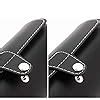 Zollyss Leather Travel Watch Organizer Case | 3 Slot in Classic Black ...