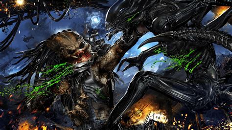 Image result for Alien vs Predator Face Off