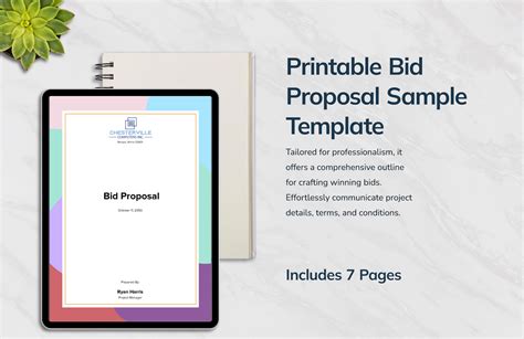 Bid Proposal Templates Microsoft Top 10 Bid Proposal PowerPoint