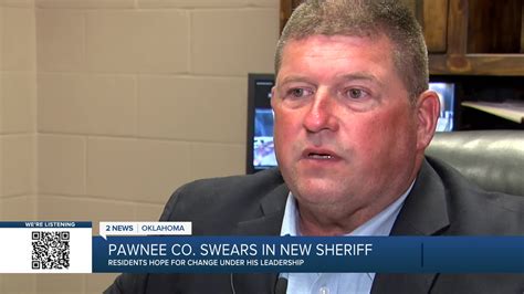 Residents hoping for change as new Pawnee Sheriff takes charge