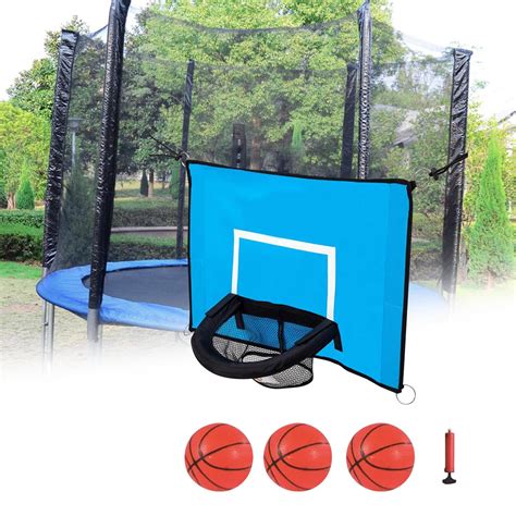 Trampolines Basketball Hoop Attachment Outdoor Sports Child Basketball ...